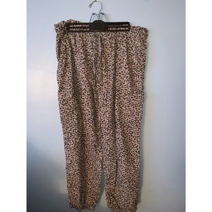 Aerie Cheetah Print Joggers